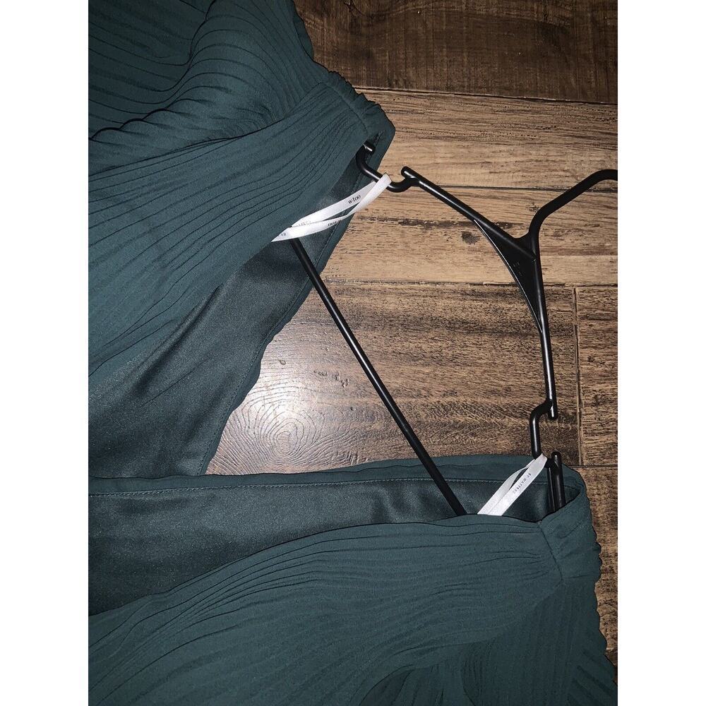 WToo Bridesmaids by Watters Geneva Green Dress pleated
Wedding formal evening - Picture 7 of 7